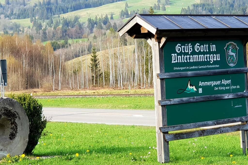 Oberland-Ferienwohnung Inkl Koenigscard Bis Zu 150 Attraktionen Inkl Unterammergau Dış mekan fotoğraf